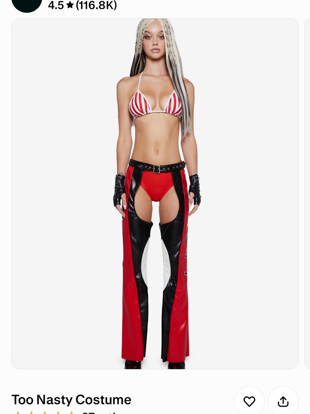 Xtina Dirty Halloween Costume + wig